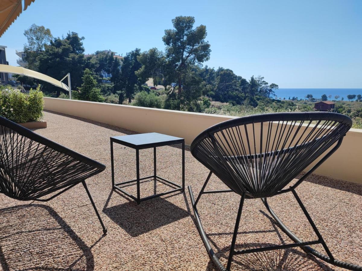 Theasis 4 Luxury Studio With Sea View Νέος Μαρμαράς Εξωτερικό φωτογραφία